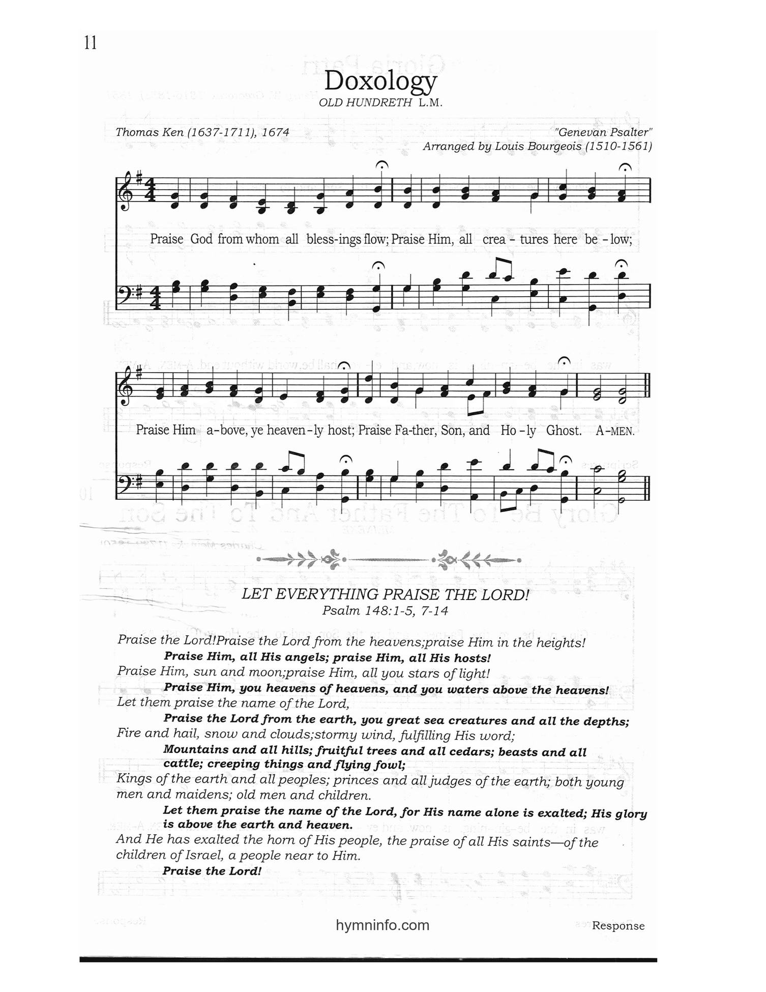 Doxology – Page 1