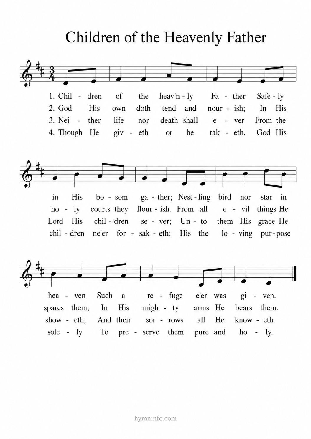 Children of the Heavenly Father