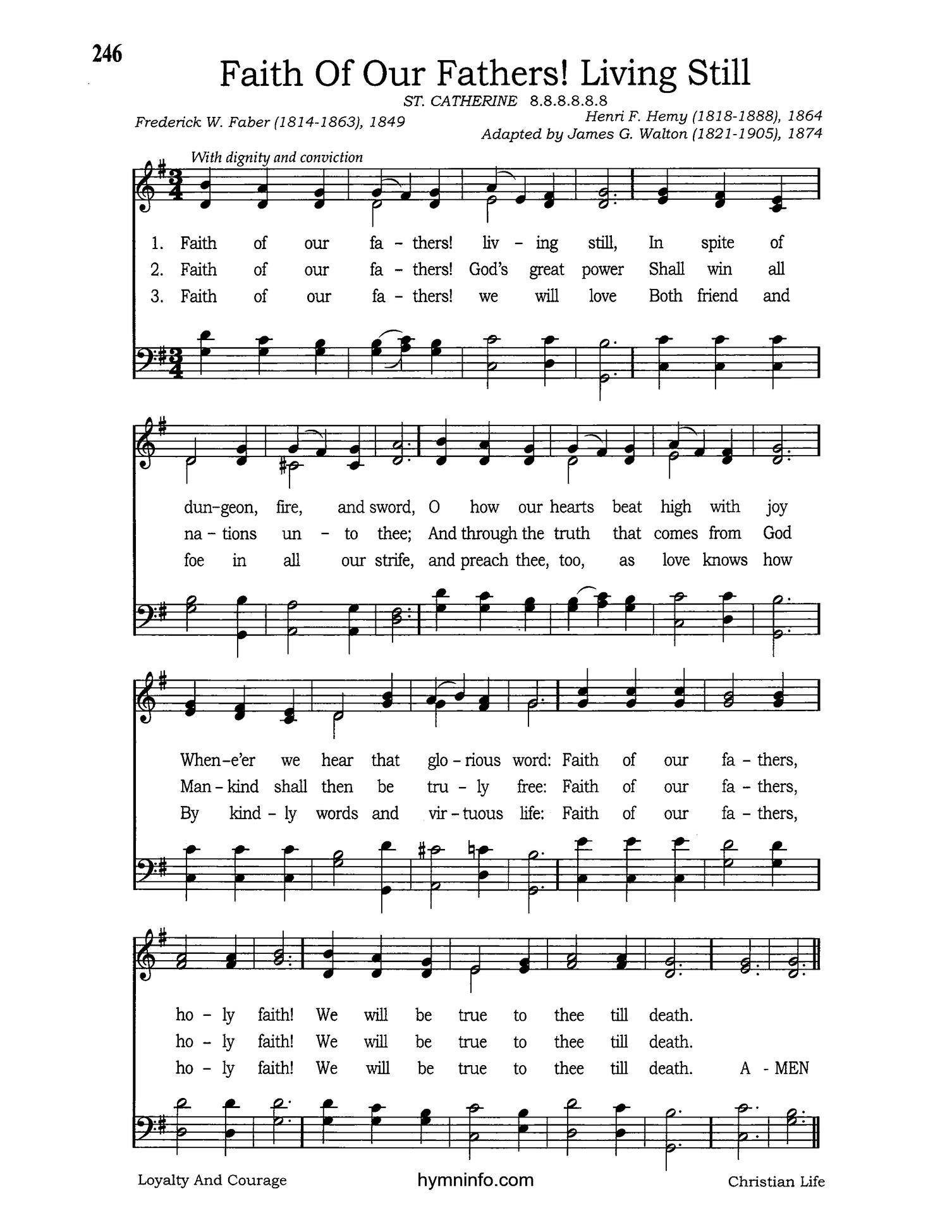 Faith of Our Fathers