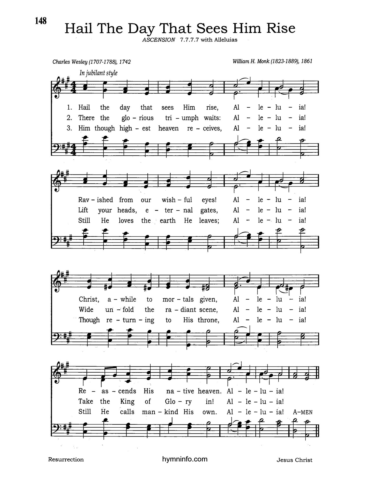 Hail the Day That Sees Him Rise