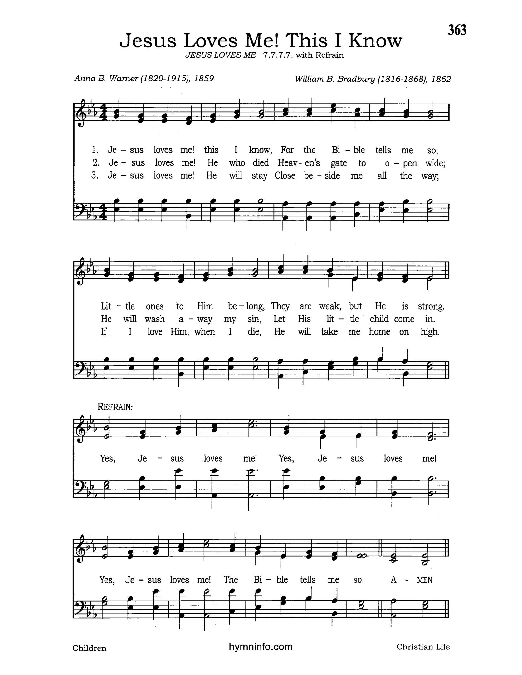 Jesus Loves Me