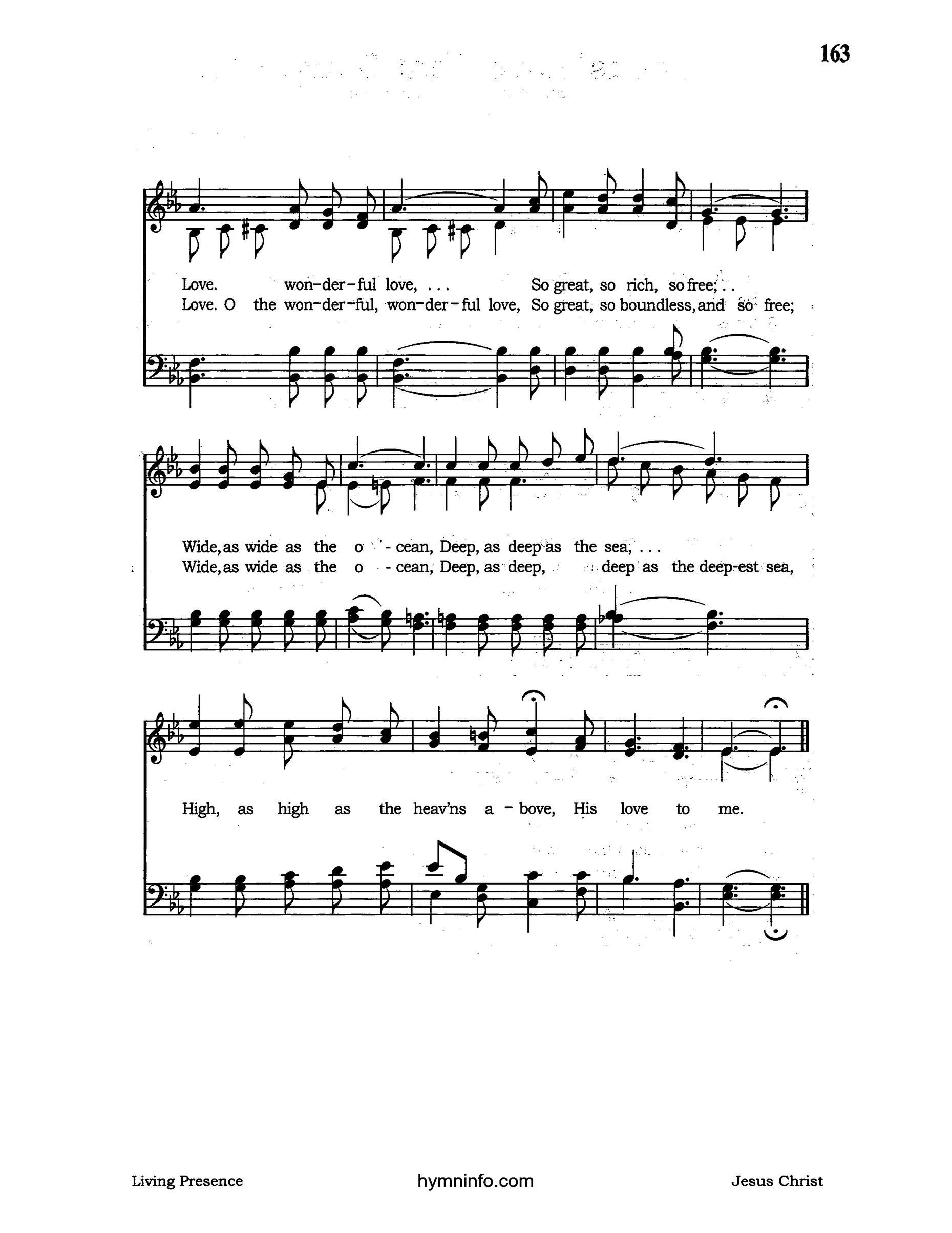 Love, Wonderful Love of God – Page 2