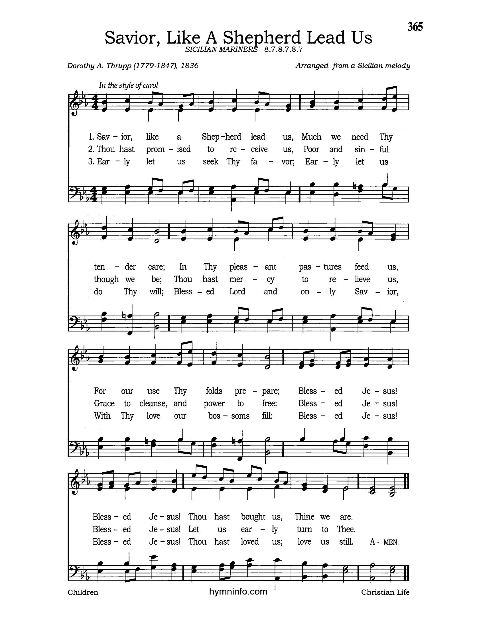 Savior, Like a Shepherd Lead Us – Page 2
