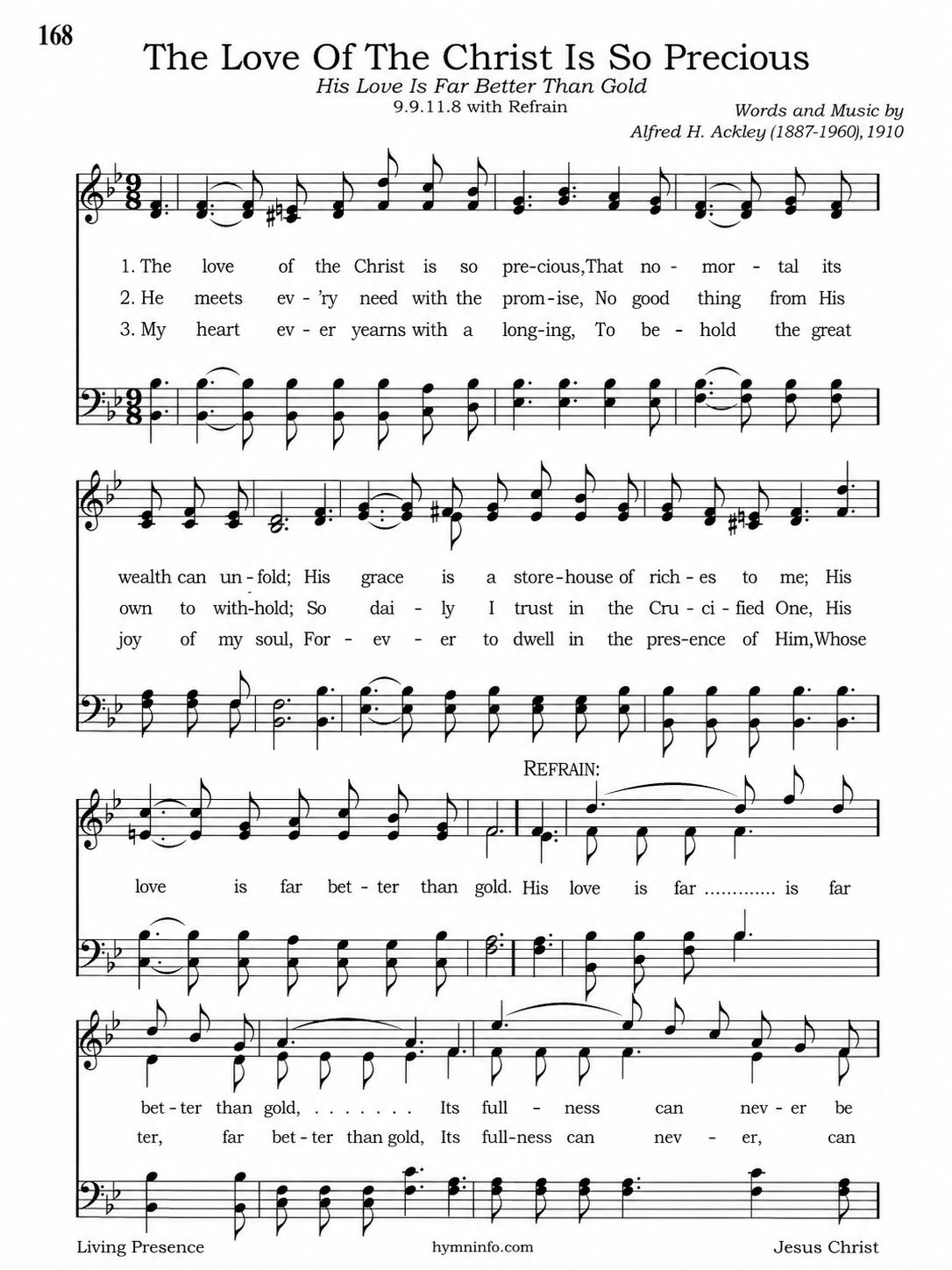 The Love of the Christ Is So Precious – Page 1