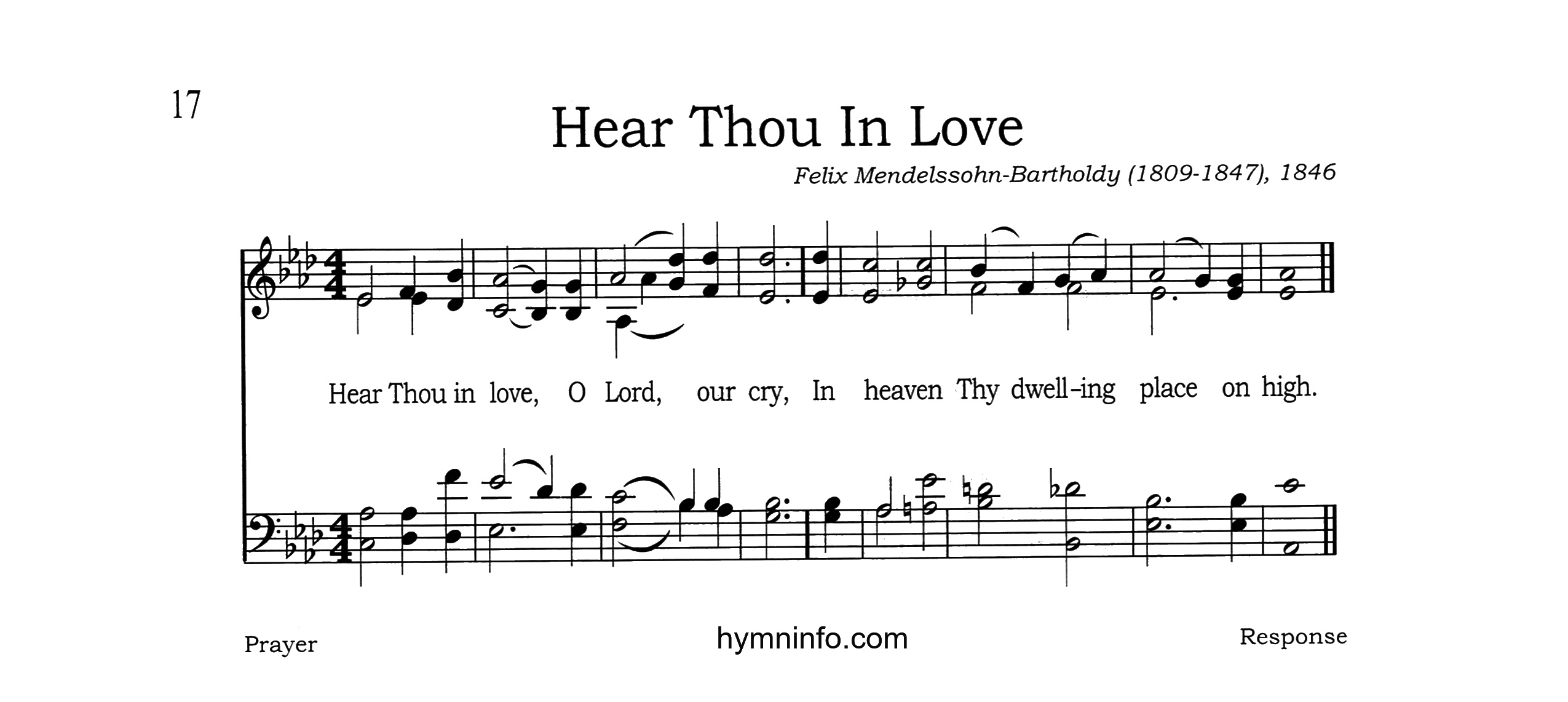 Hear Thou In Love