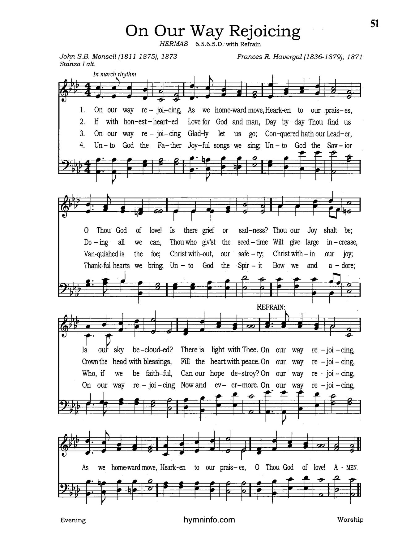 On Our Way Rejoicing