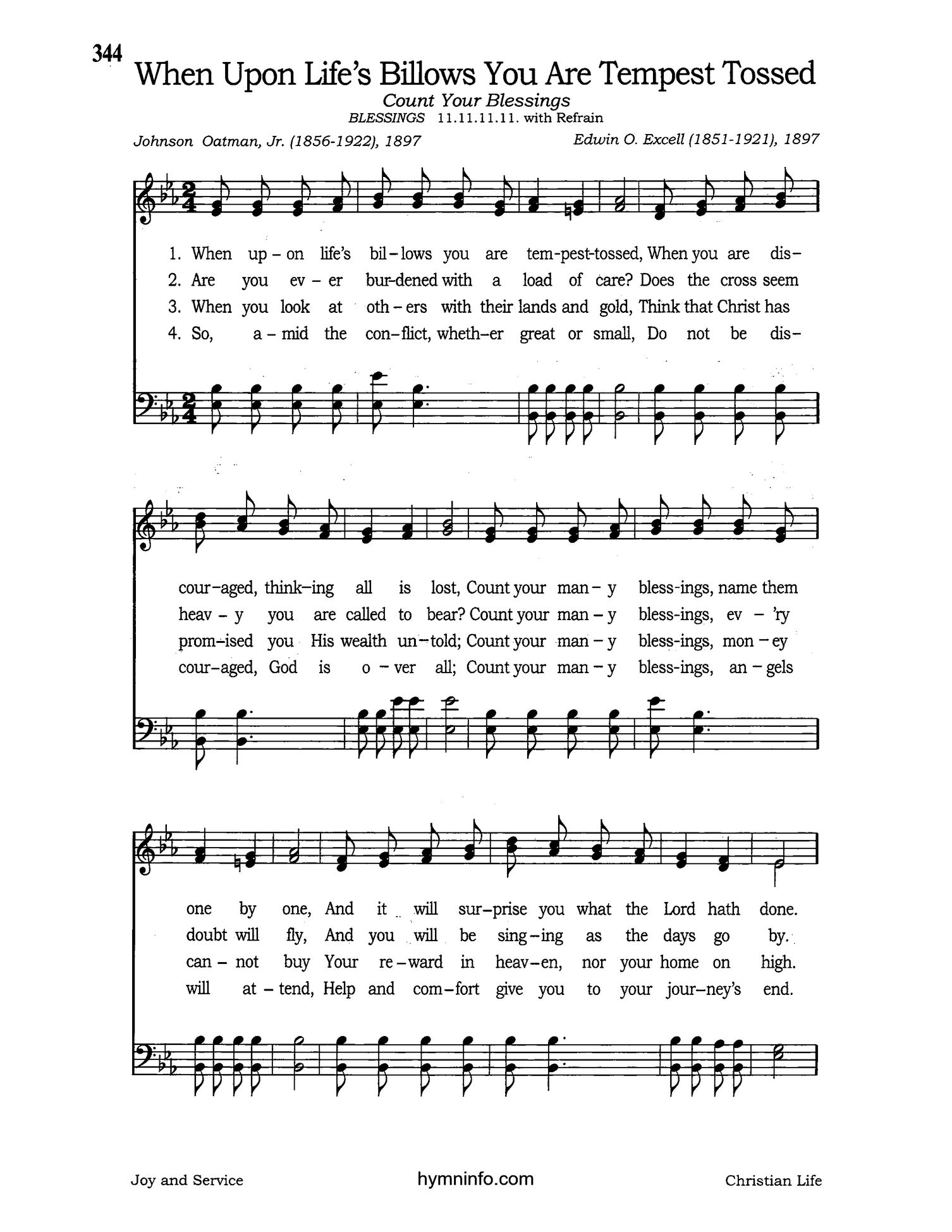 Count Your Blessings – Page 1